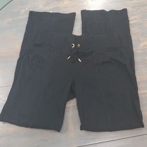 bebe black pants size M